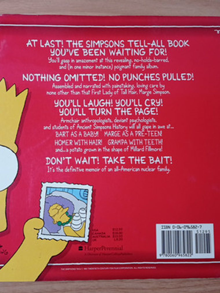 Simpsons Uncensored Family Album 1991 Matt Groening 5
