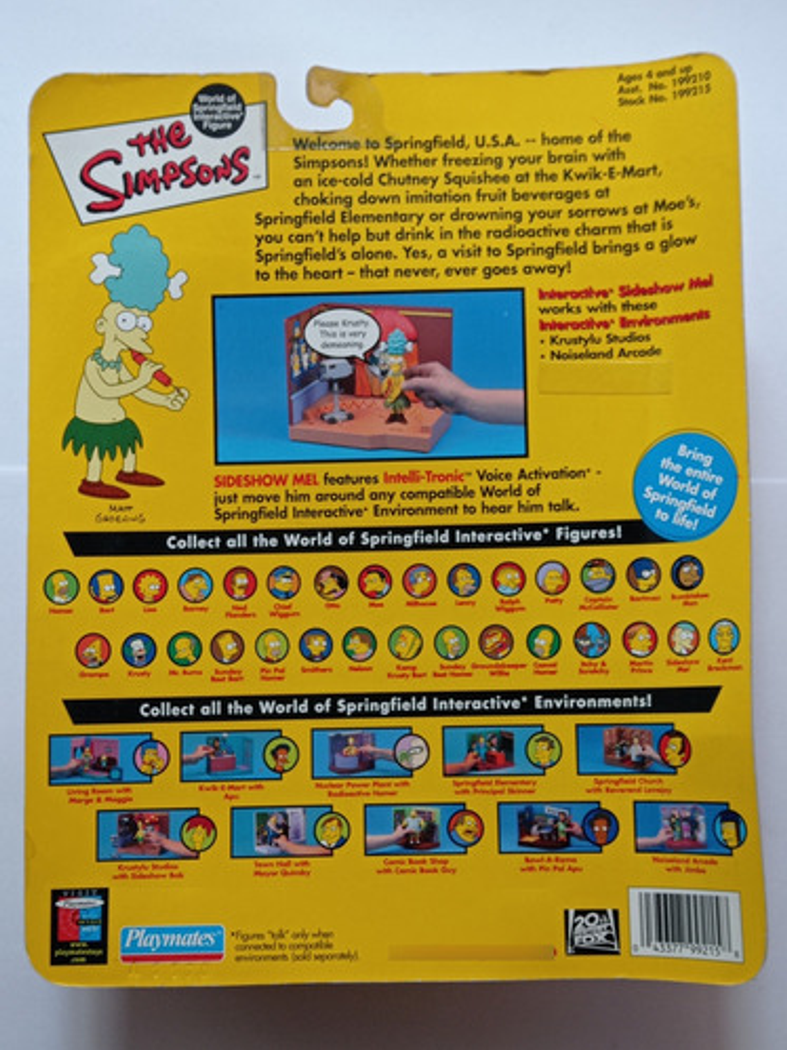 Sideshow Mel 2001 Simpsons World Of Springfield 5