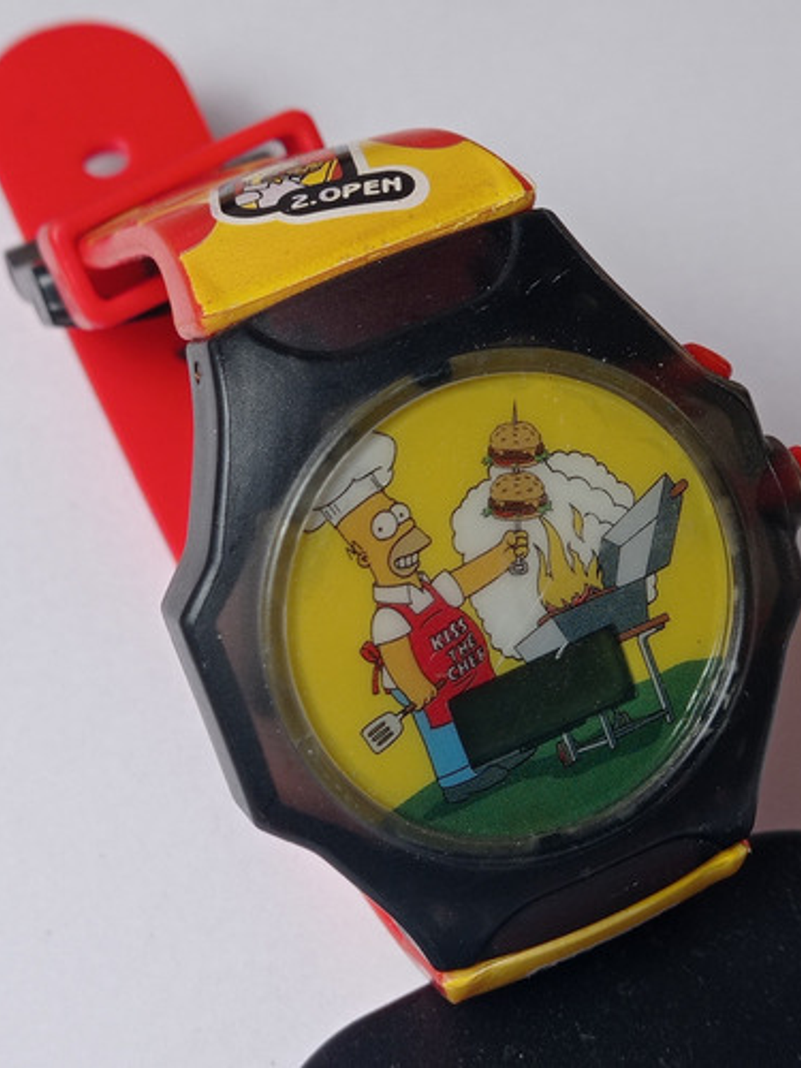 Reloj Simpsons 2002 Homer Kiss The Chef 2