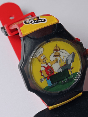 Reloj Simpsons 2002 Homer Kiss The Chef