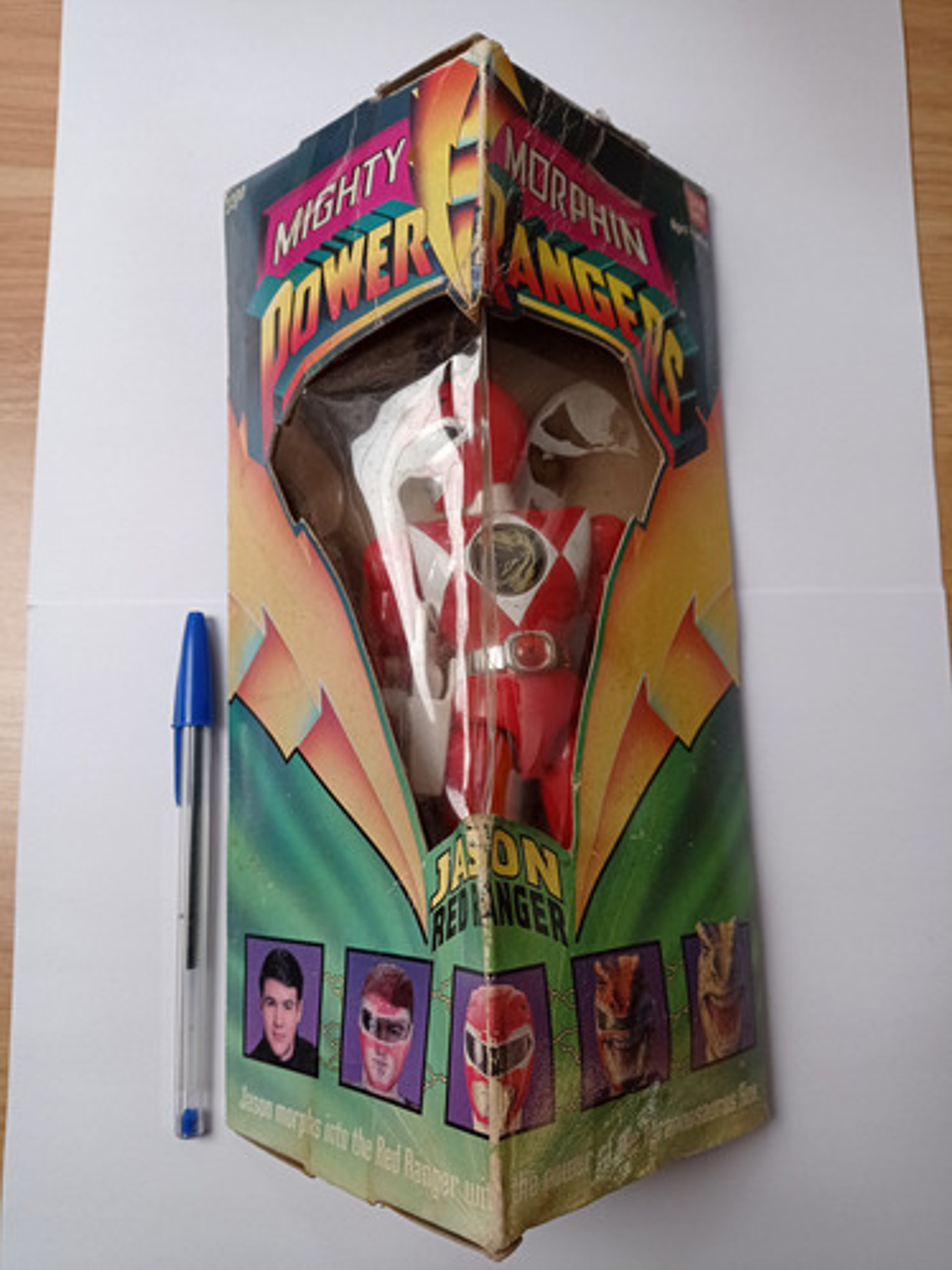 Red Ranger 1993 Bandai Power Rangers Rojo 2