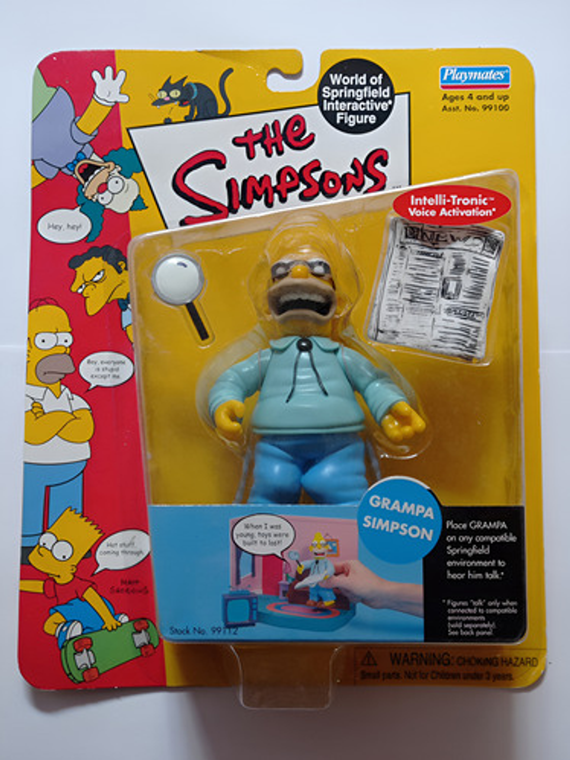 Grampa Simpson 2000 Simpsons World Of Springfield 1
