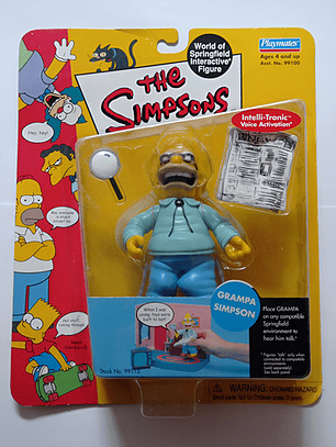 Grampa Simpson 2000 Simpsons World Of Springfield