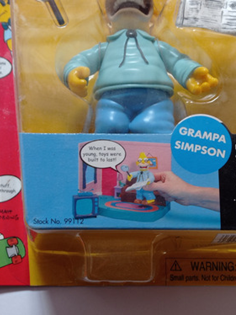 Grampa Simpson 2000 Simpsons World Of Springfield 4