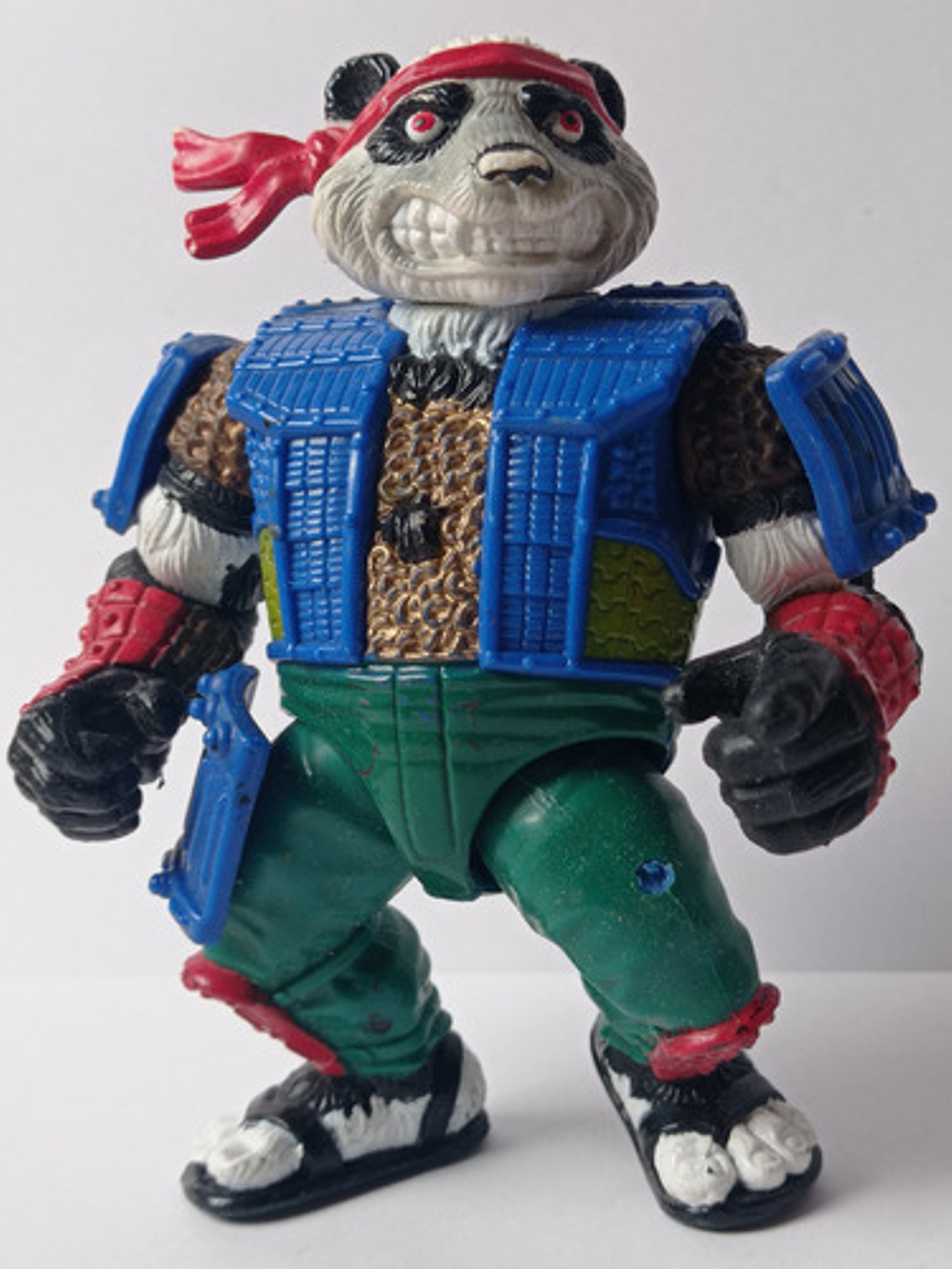 Panda Khan 1990 Tmnt Tortugas Ninja Playmates 1