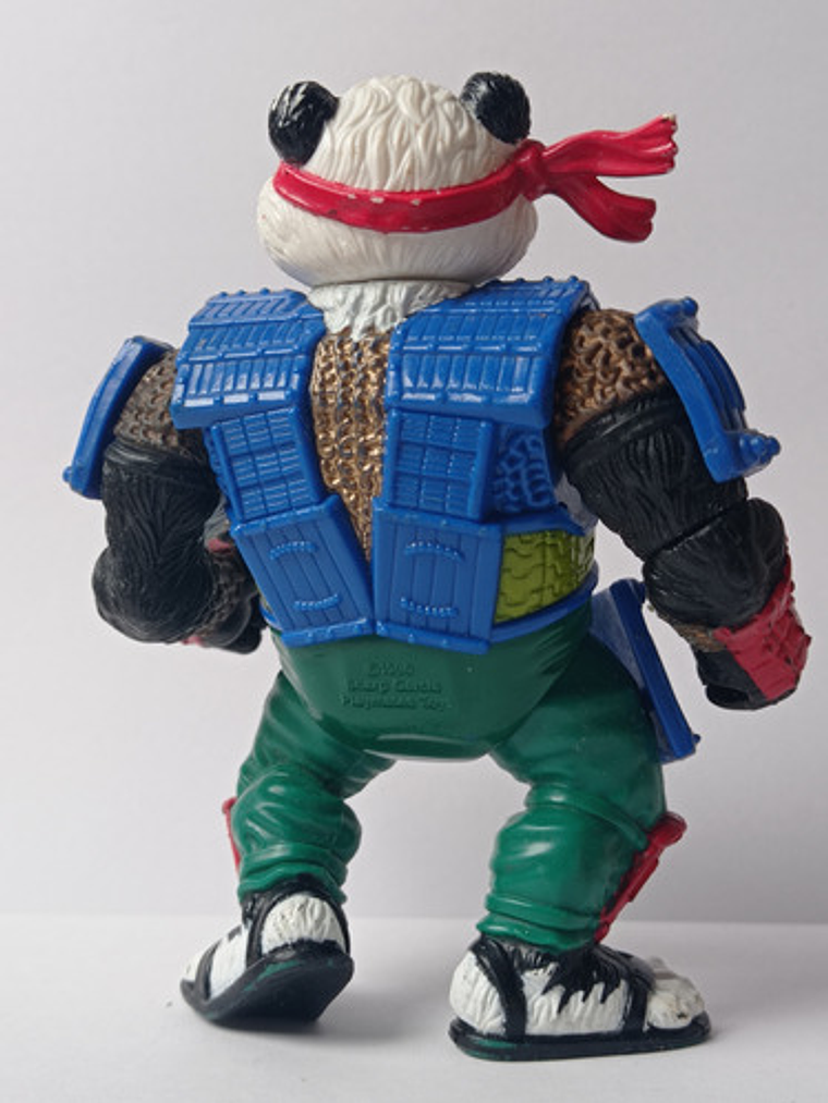 Panda Khan 1990 Tmnt Tortugas Ninja Playmates 2
