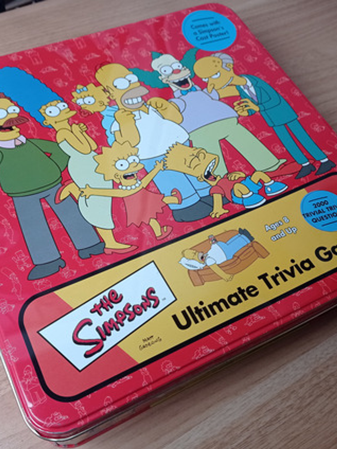 Trivia Game Simpsons 2003 Juego De Mesa Inglés 1