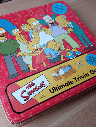 Trivia Game Simpsons 2003 Juego De Mesa Inglés