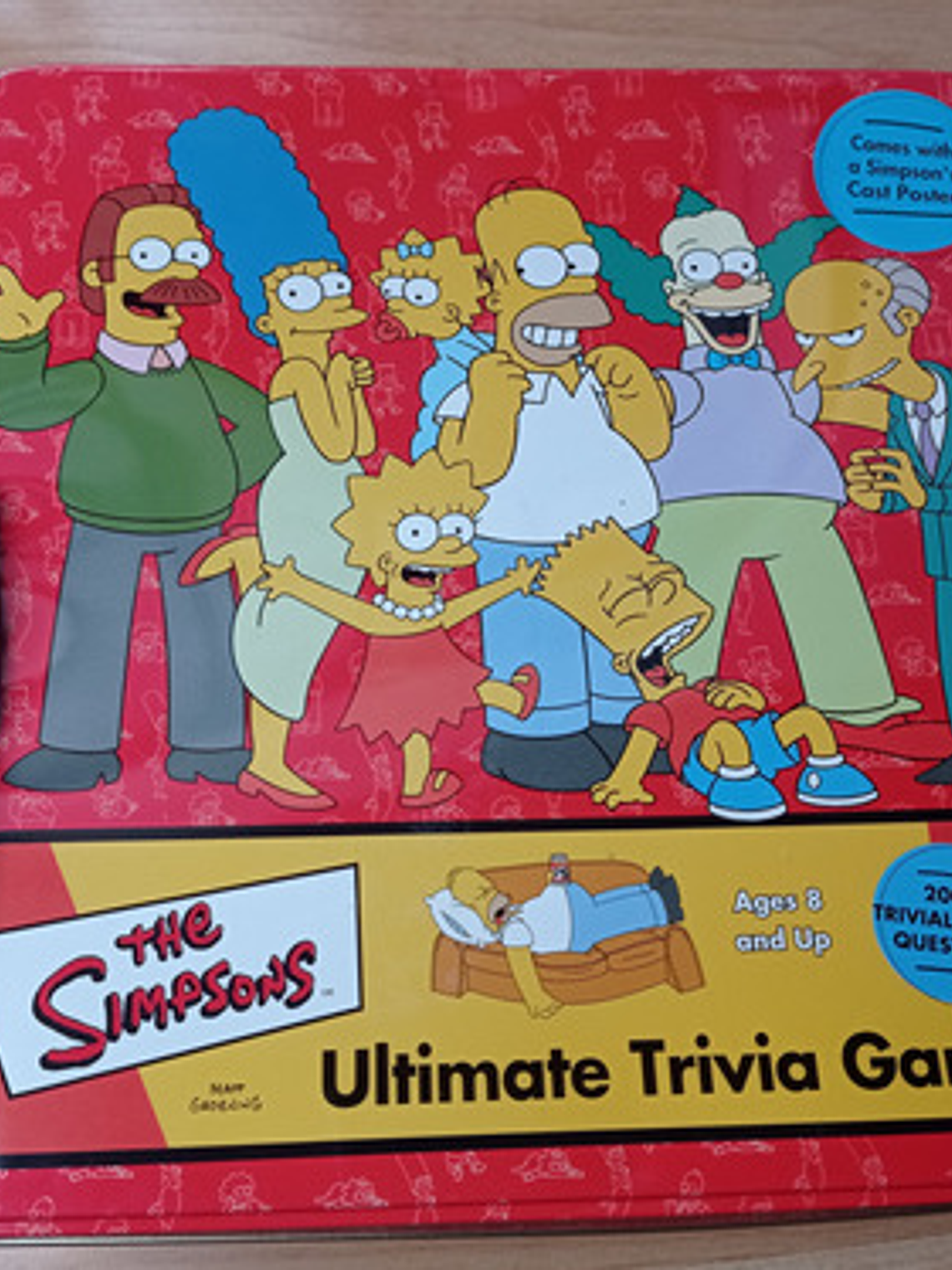 Trivia Game Simpsons 2003 Juego De Mesa Inglés 2