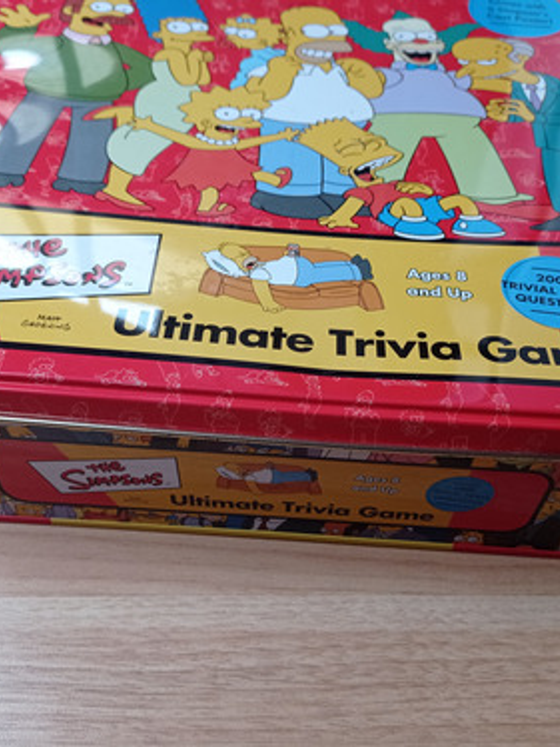Trivia Game Simpsons 2003 Juego De Mesa Inglés 6