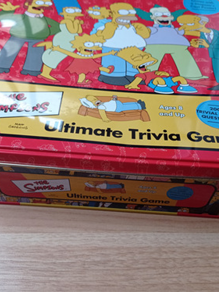 Trivia Game Simpsons 2003 Juego De Mesa Inglés 6