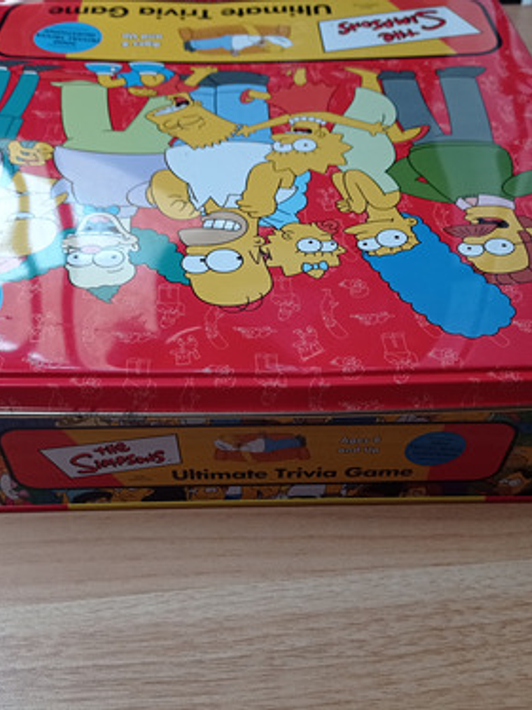 Trivia Game Simpsons 2003 Juego De Mesa Inglés 8