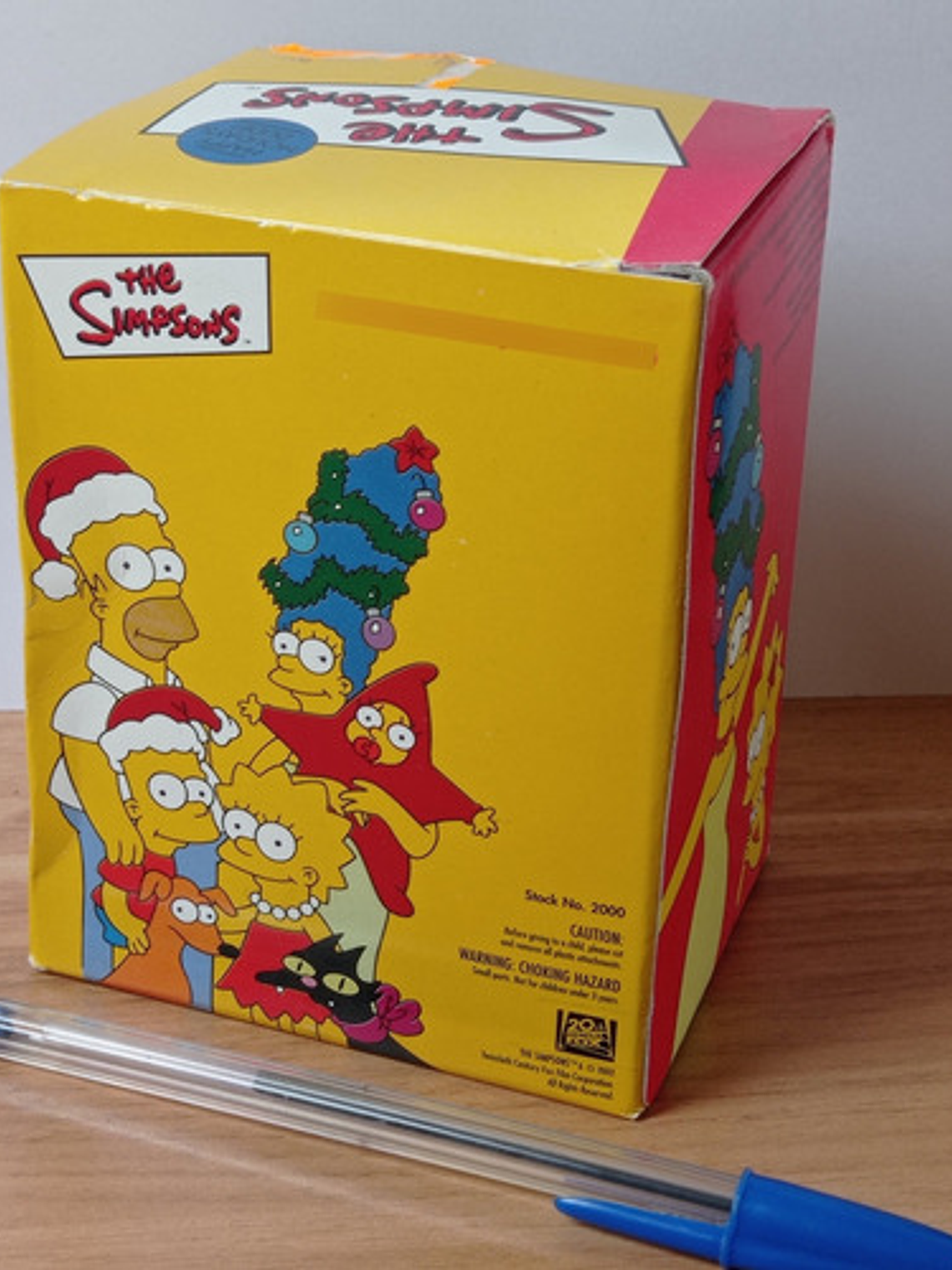 Barney 2002 Simpsons Ornamento 4