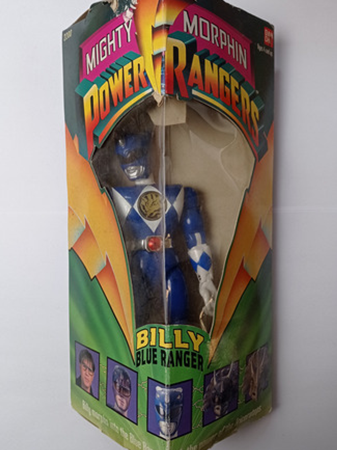 Blue Ranger 1993 Bandai Power Rangers Azul 1