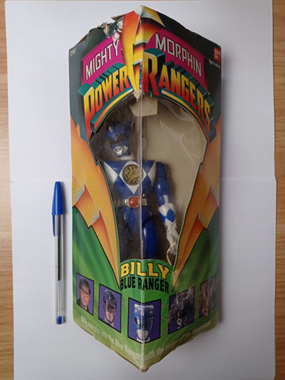 Blue Ranger 1993 Bandai Power Rangers Azul 2