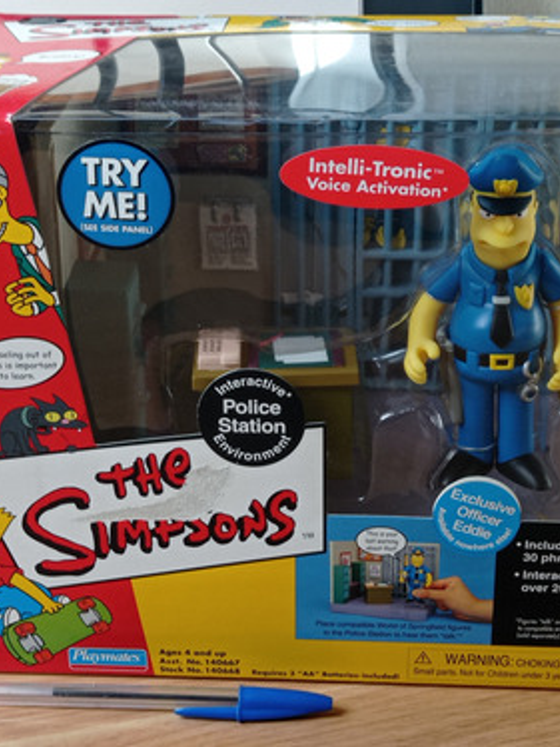 Eddie + Police Station 2002 Simpsons World Springfield 2