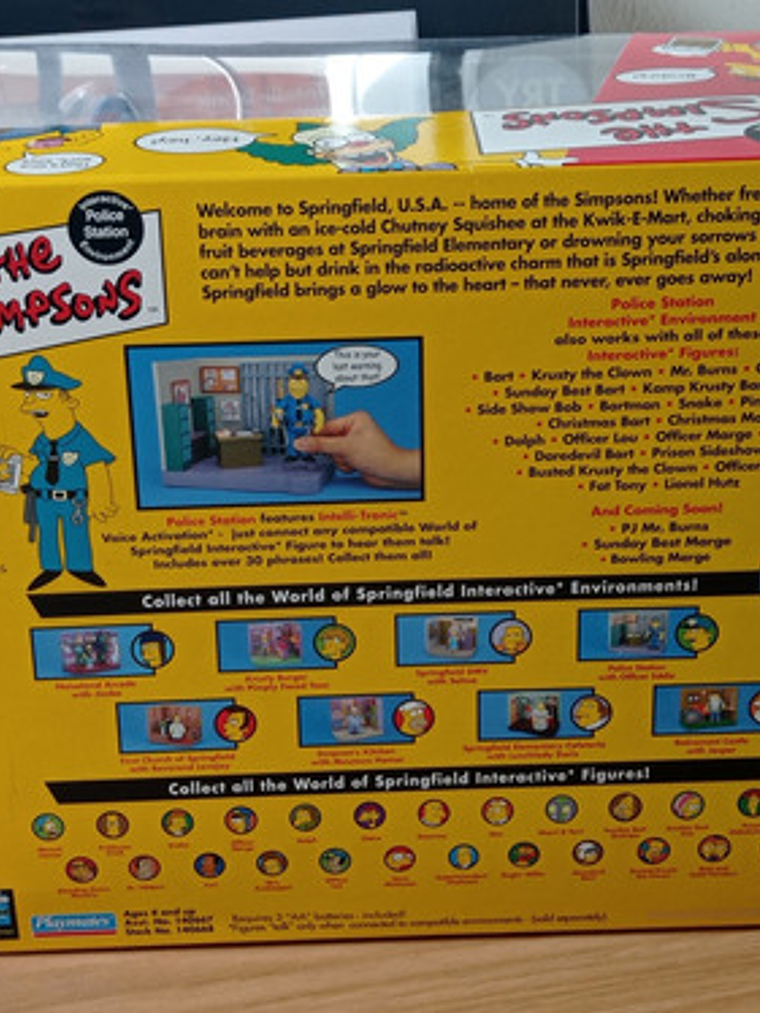 Eddie + Police Station 2002 Simpsons World Springfield 5