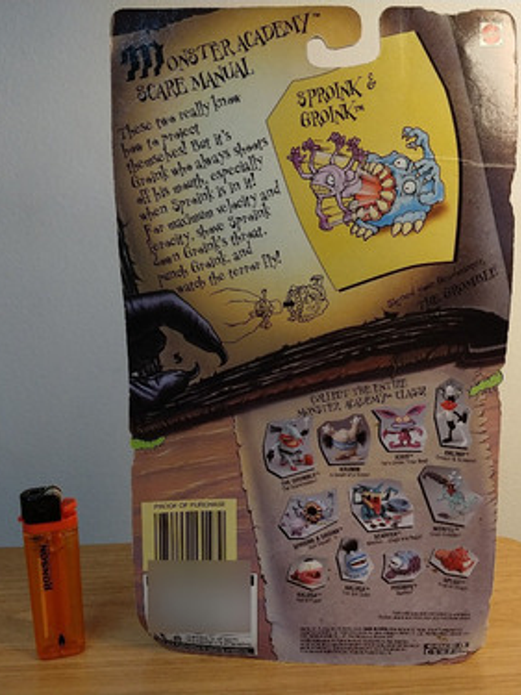 Sproink Y Groink 95 Monstruos De Verdad Nickelodeon Sellado 6
