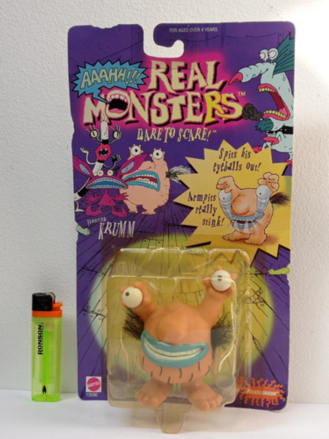 Krumm 1995 Mattel Monstruos De Verdad Nickelodeon Sellado 2