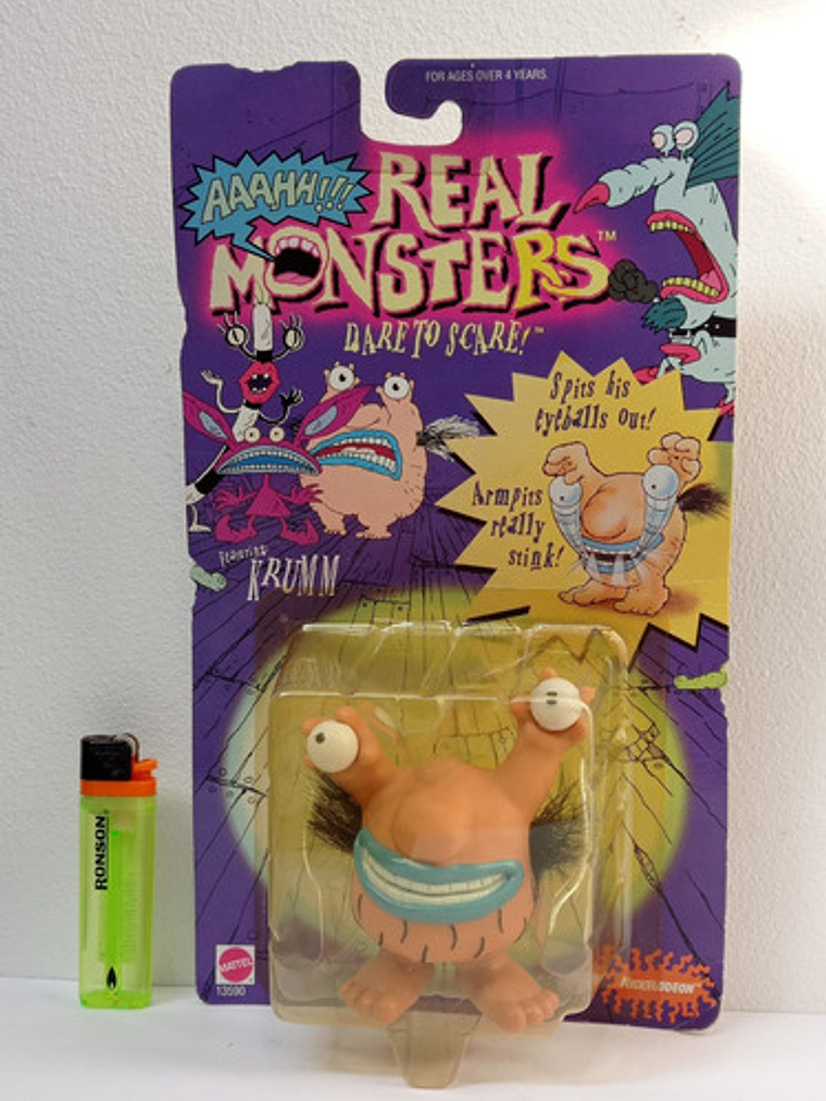 Krumm 1995 Mattel Monstruos De Verdad Nickelodeon Sellado 2