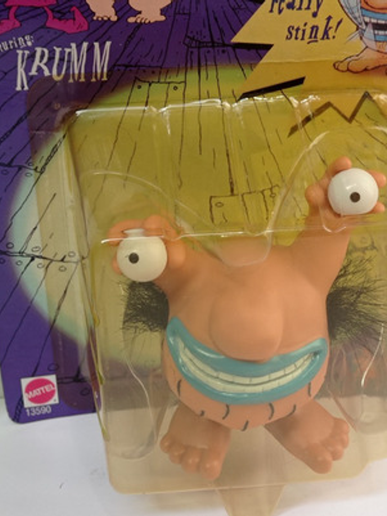 Krumm 1995 Mattel Monstruos De Verdad Nickelodeon Sellado 4
