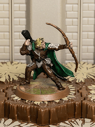 Brandis Skyhunter (half-elf) Heroscape Dungeons Dragons