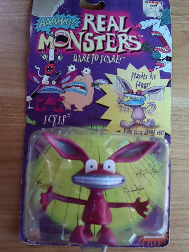 Ickis 1995 Mattel Real Monsters Nickelodeon Monstruos Verdad 1