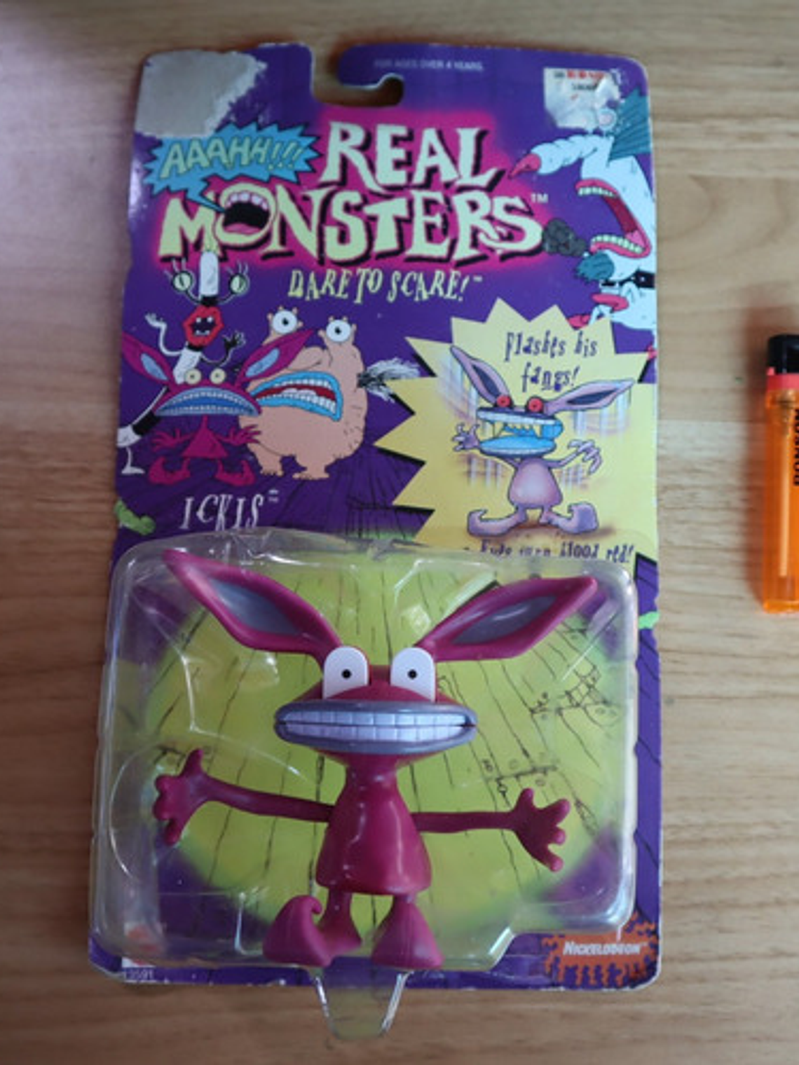 Ickis 1995 Mattel Real Monsters Nickelodeon Monstruos Verdad 2