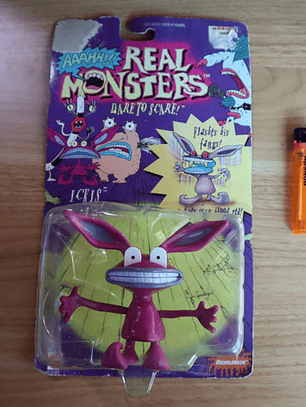 Ickis 1995 Mattel Real Monsters Nickelodeon Monstruos Verdad