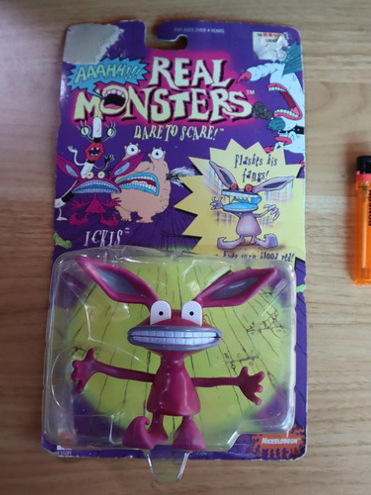 Ickis 1995 Mattel Real Monsters Nickelodeon Monstruos Verdad 2