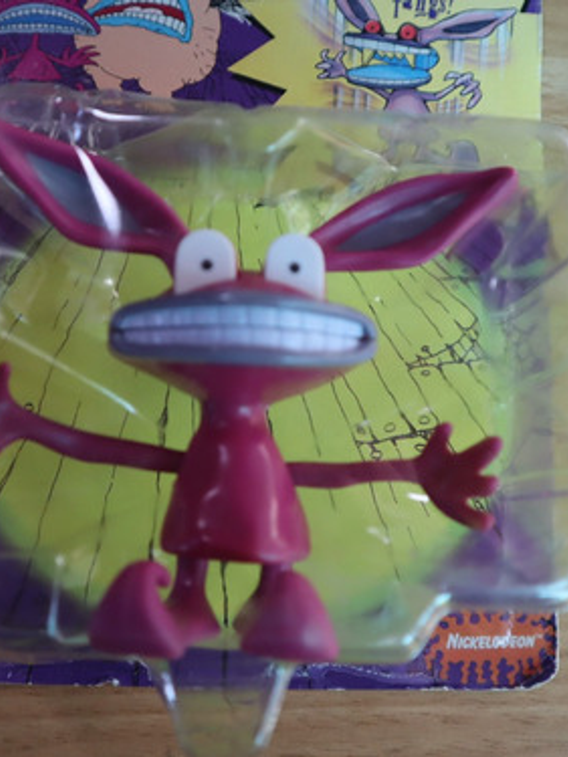 Ickis 1995 Mattel Real Monsters Nickelodeon Monstruos Verdad 4