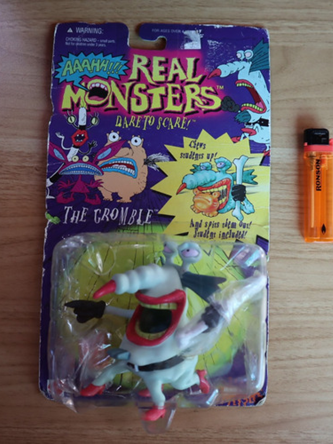 The Gromble 1995 Mattel Monstruos De Verdad Nickelodeon 2