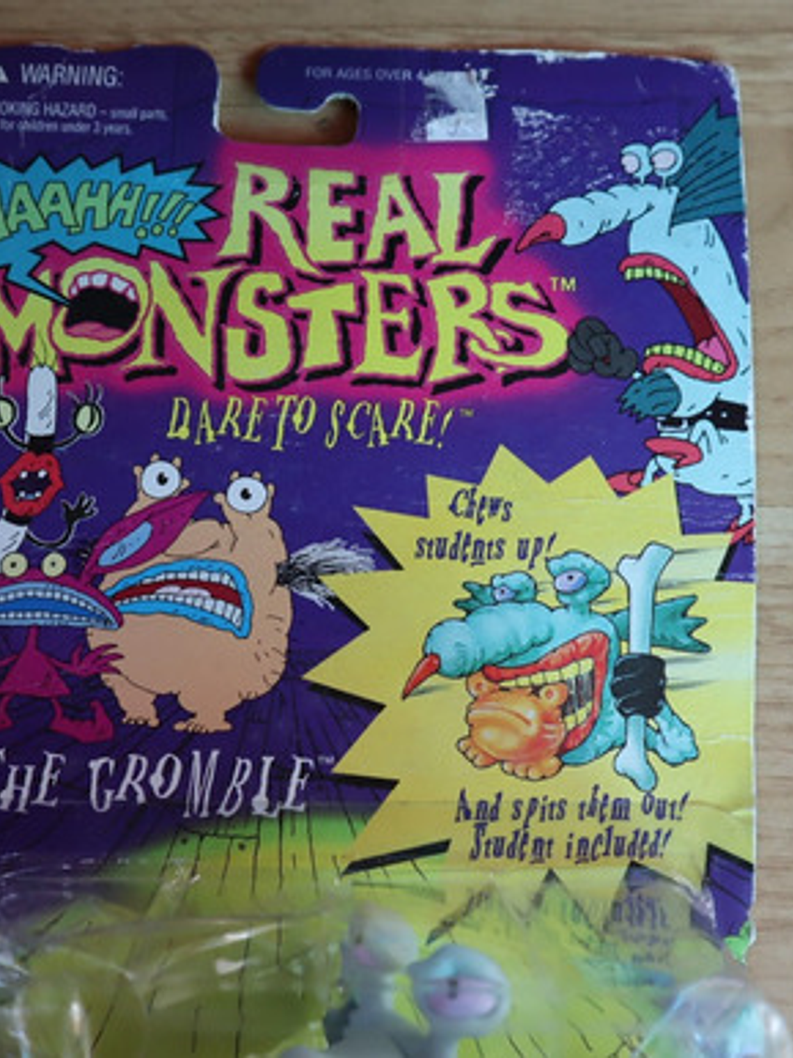 The Gromble 1995 Mattel Monstruos De Verdad Nickelodeon 3