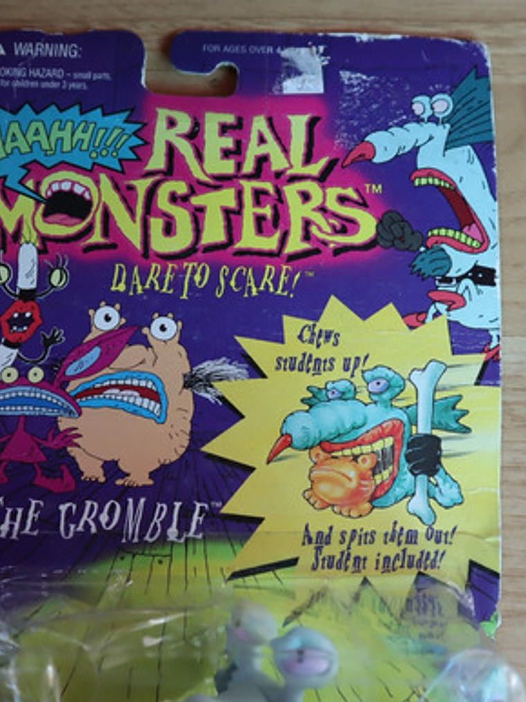 The Gromble 1995 Mattel Monstruos De Verdad Nickelodeon 3