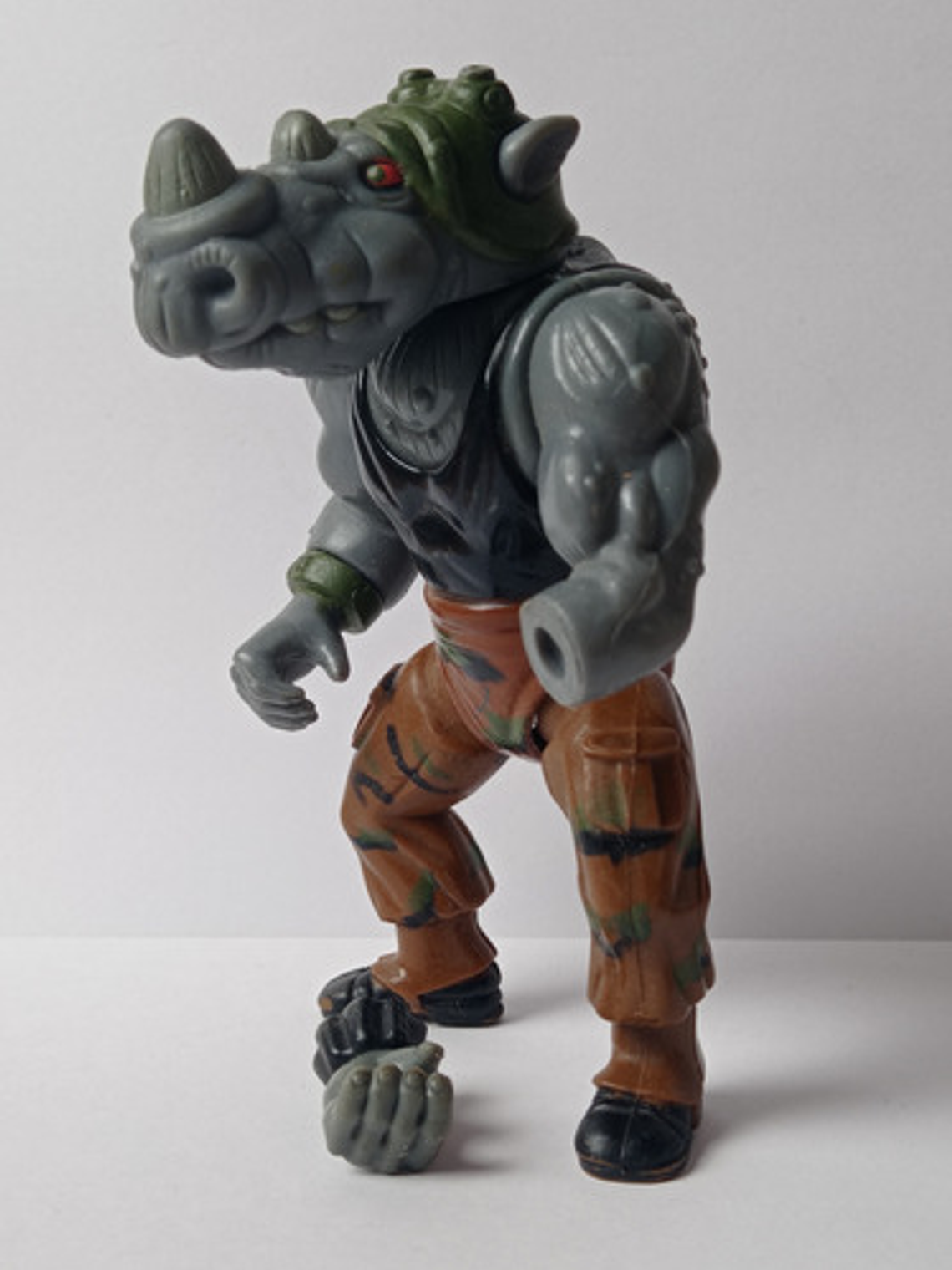 Rocksteady 1988 Tmnt Tortugas Ninja Playmates 3