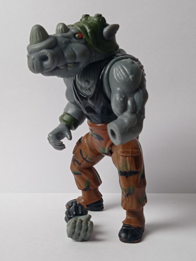 Rocksteady 1988 Tmnt Tortugas Ninja Playmates 3