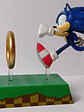 Sonic And Rings Sega Diorama Sonic The Hedgehog - Miniatura 2