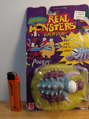 Poomps 1995 Mattel Monstruos De Verdad Nickelodeon Sellado
