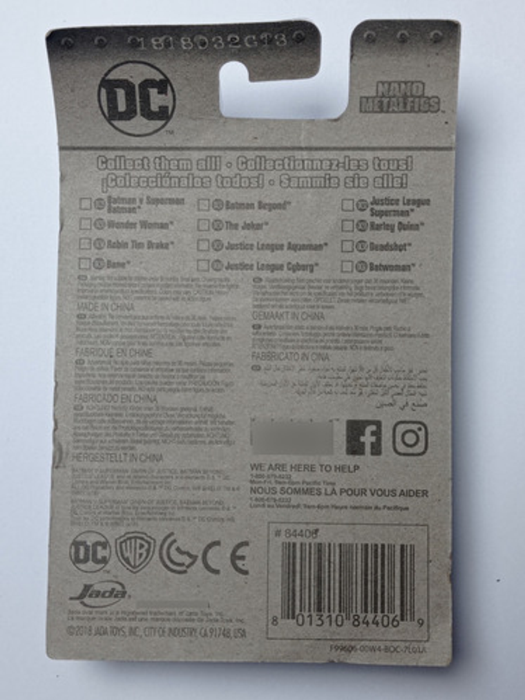 The Joker Dc Metalfigs 2018 Jada Batman 3