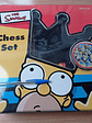 Tablero Set Ajedrez Simpsons 2000 Caja Metal - Miniatura 3
