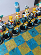Tablero Set Ajedrez Simpsons 2000 Caja Metal - Miniatura 8