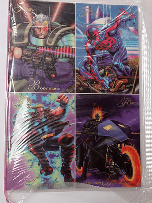 Carta Promocional Marvel Flair 1994 Spider-man Carnage Ghost