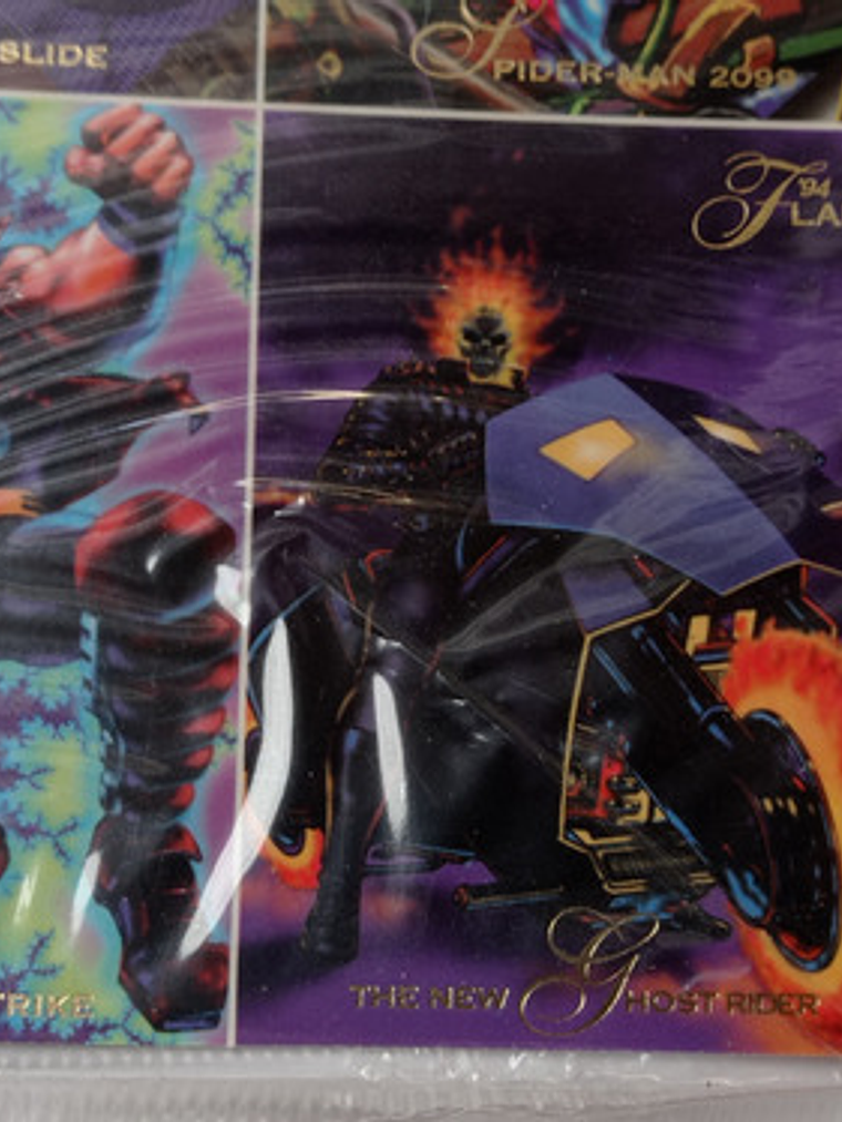 Carta Promocional Marvel Flair 1994 Spider-man Carnage Ghost 5