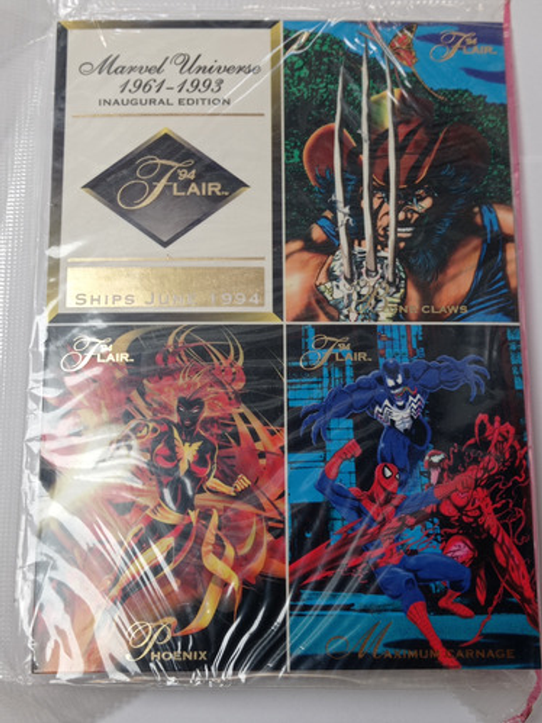 Carta Promocional Marvel Flair 1994 Spider-man Carnage Ghost 6