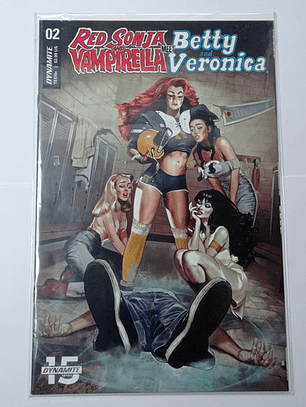 Red Sonja And Vampirella Meet #02 Dynamite Entertainment