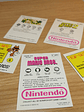 Sobre 5 Cartas Nintendo 1989 Gamepack Peach Princess - Miniatura 9