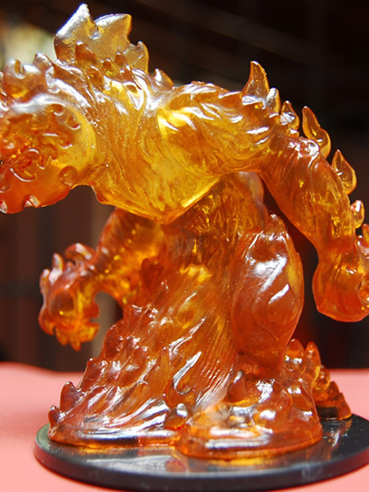 Huge Fire Elemental #20 War Of The Dragon Queen Mini Dnd 1