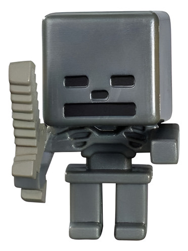 Figura Minecraft - Wither Skeleton - Mini Mattel 1
