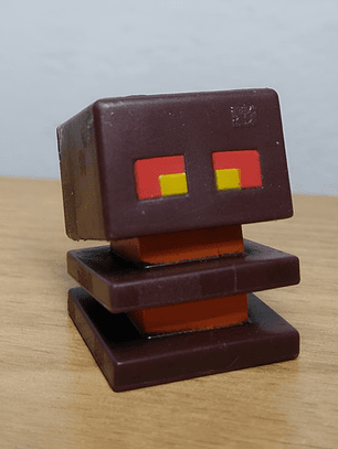 Figura Minecraft - Magma Cube - Mini Mattel