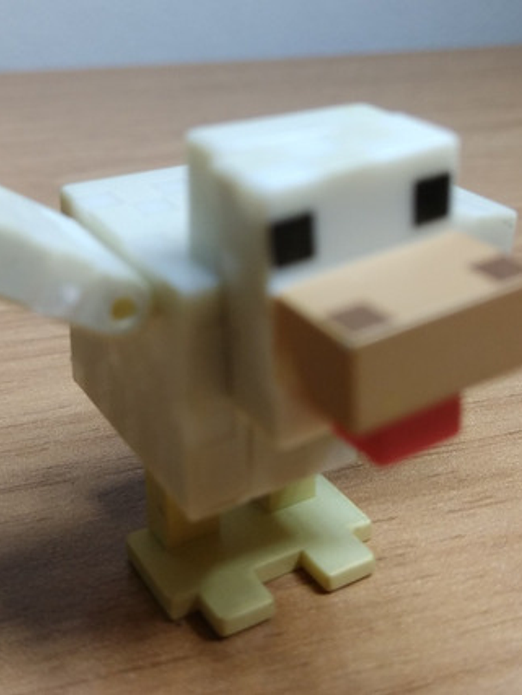 Figura Minecraft - Animal Mob - Chicken - Jazwares 2